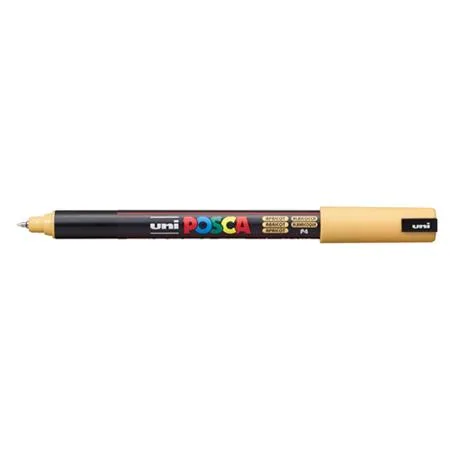 Dekoračný popisovač, 0,7 mm, UNI "Posca PC-1MR", broskyňová 2