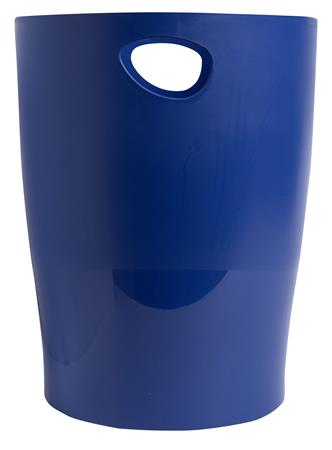 Odpadkový kôš, 15 l, PP, EXACOMPTA "Ecobin", tmavomodrý 2