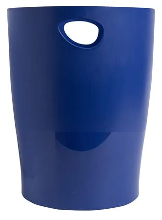 Odpadkový kôš, 15 l, PP, EXACOMPTA "Ecobin", tmavomodrý 2