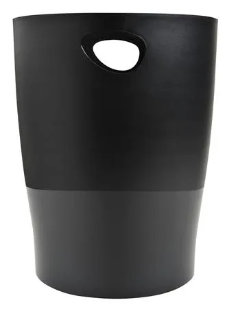 Odpadkový kôš, 15 l, PP, EXACOMPTA "Ecobin Economy", čierny 2