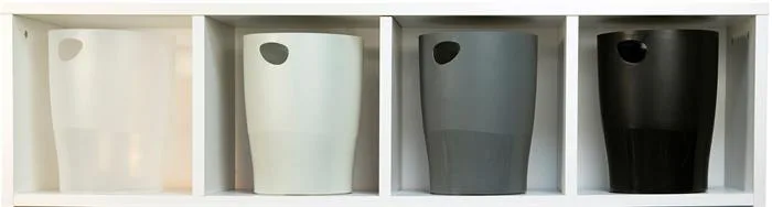 Odpadkový kôš, 15 l, PP, EXACOMPTA "Ecobin Economy", čierny 5