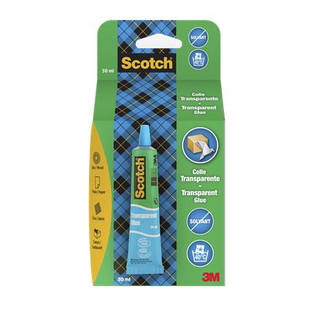 Gélové lepidlo, na použitie v domácnosti, transparentné, 30 ml, 3M SCOTCH